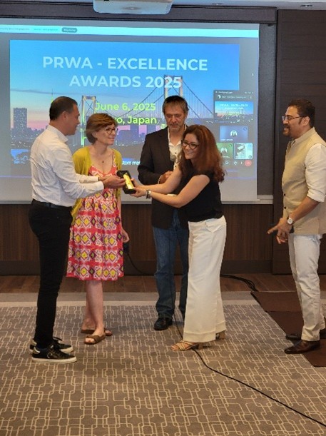 PRWA excellence award 2025 Tokyo